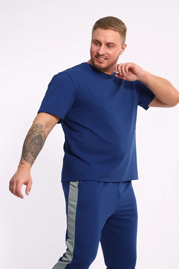 Костюм с брюками 35282 НАТАЛИ, индиго - фото 2