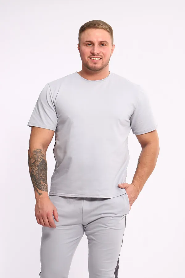 Костюм с брюками 35282 НАТАЛИ, серый - фото 2