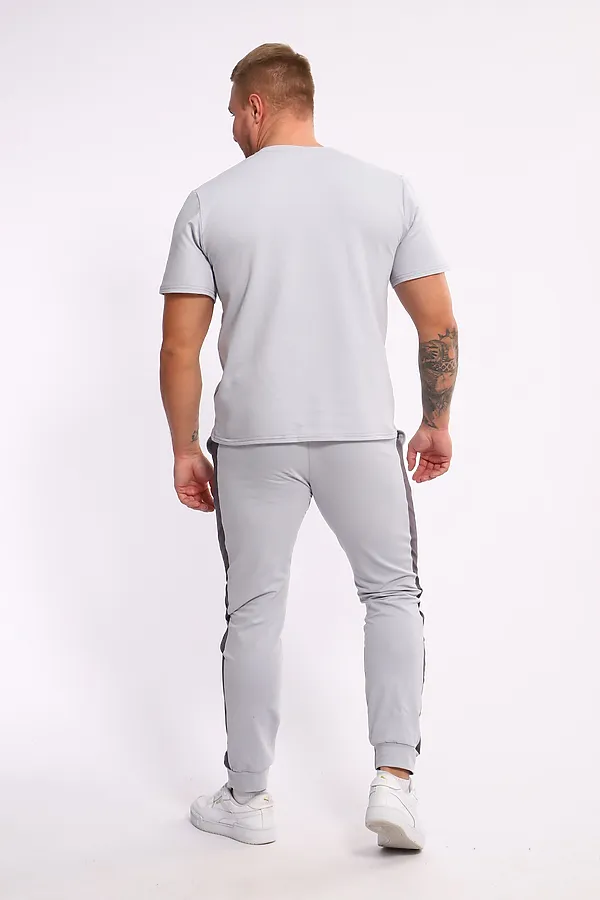 Костюм с брюками 35282 НАТАЛИ, серый - фото 2