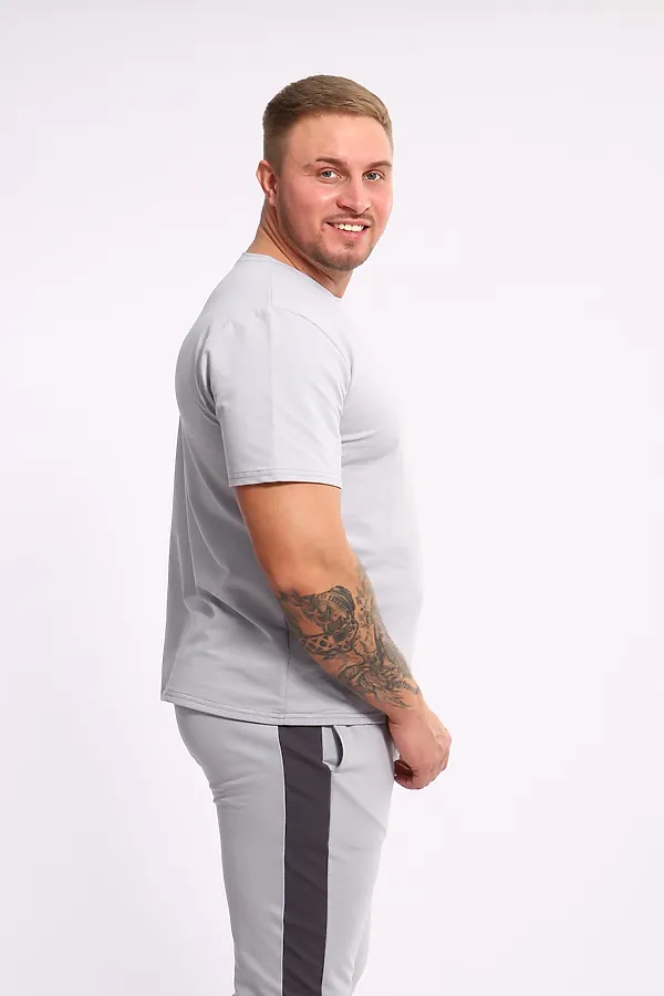 Костюм с брюками 35282 НАТАЛИ, серый - фото 2