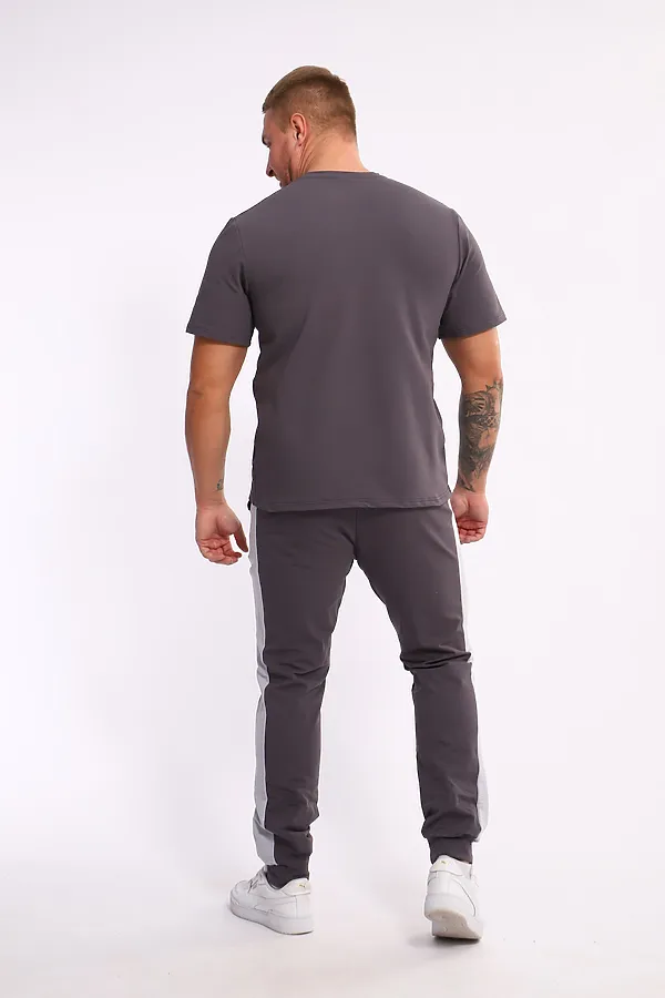 Костюм с брюками 35282 НАТАЛИ, антрацит - фото 2