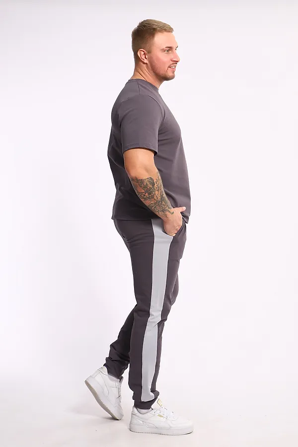 Костюм с брюками 35282 НАТАЛИ, антрацит - фото 2