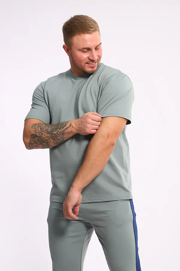 Костюм с брюками 35282 НАТАЛИ, полынь - фото 2