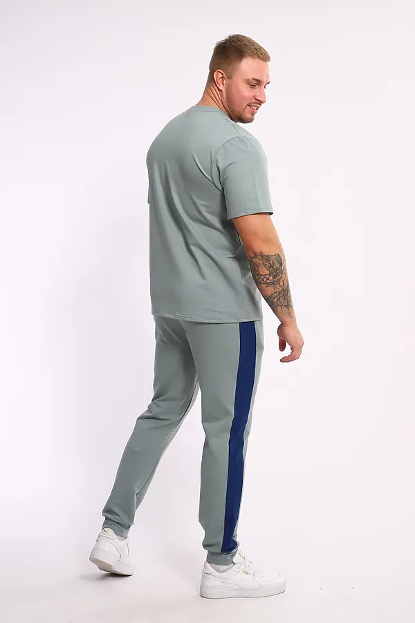 Костюм с брюками 35282 НАТАЛИ, полынь - фото 2