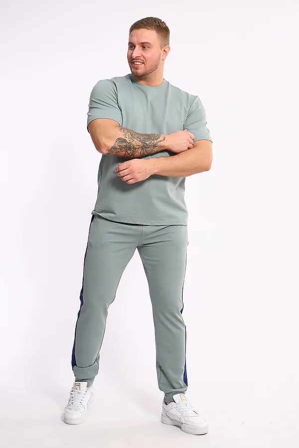 Костюм с брюками 35282 НАТАЛИ, полынь - фото 2