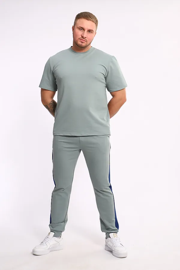 Костюм с брюками 35282 НАТАЛИ, полынь - фото 2