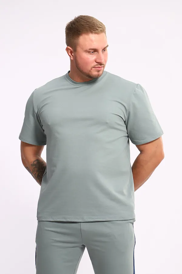 Костюм с брюками 35282 НАТАЛИ, полынь - фото 2