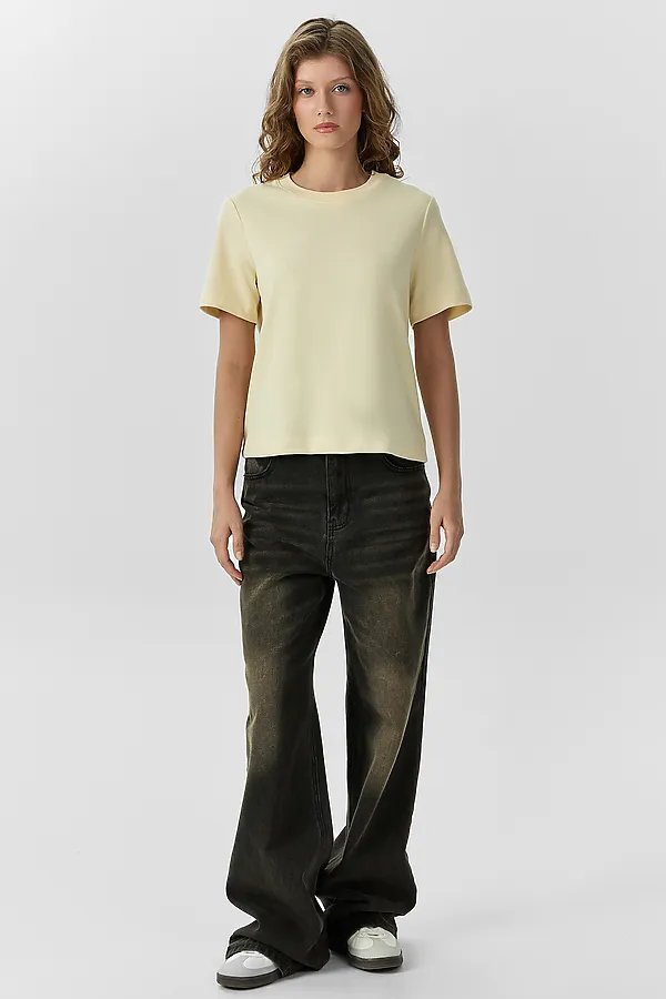 Футболка женская MARK FORMELLE, ваниль - фото 2