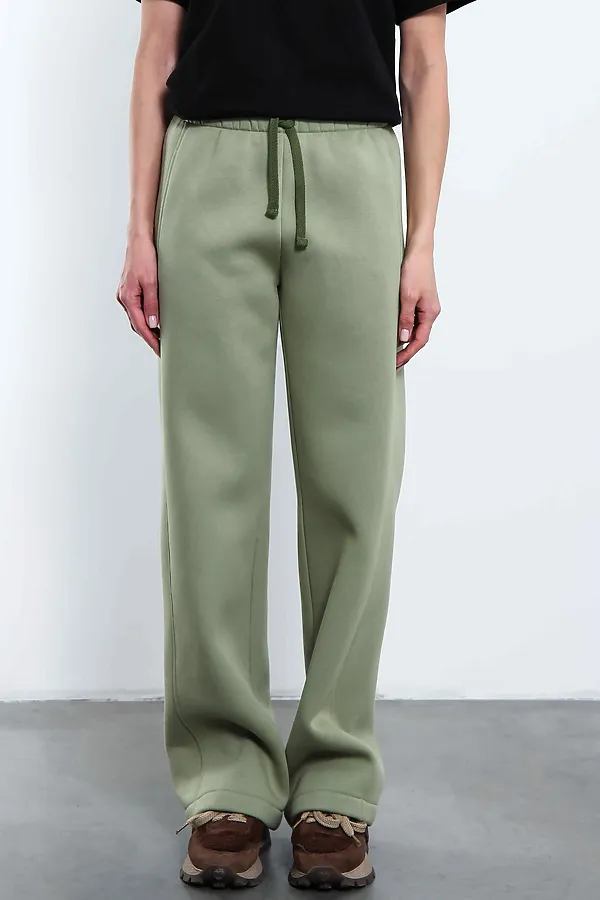 Брюки с начесом "Montblanc" Олива KOSMOS, олива - фото 2