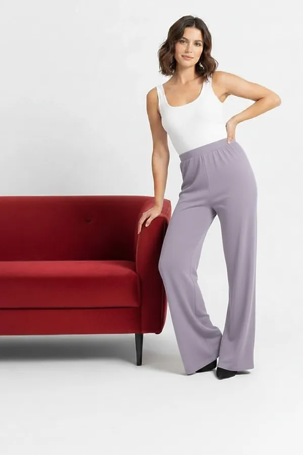 Брюки арт. 1047 НАТАЛИ, фиолетовый - фото 2