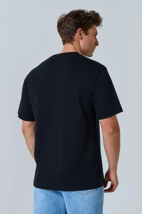 Футболка мужская MARK FORMELLE, черный +печать14 - фото 2