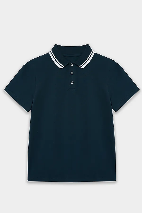 Поло для мальчиков MARK FORMELLE, изумруд - фото 2