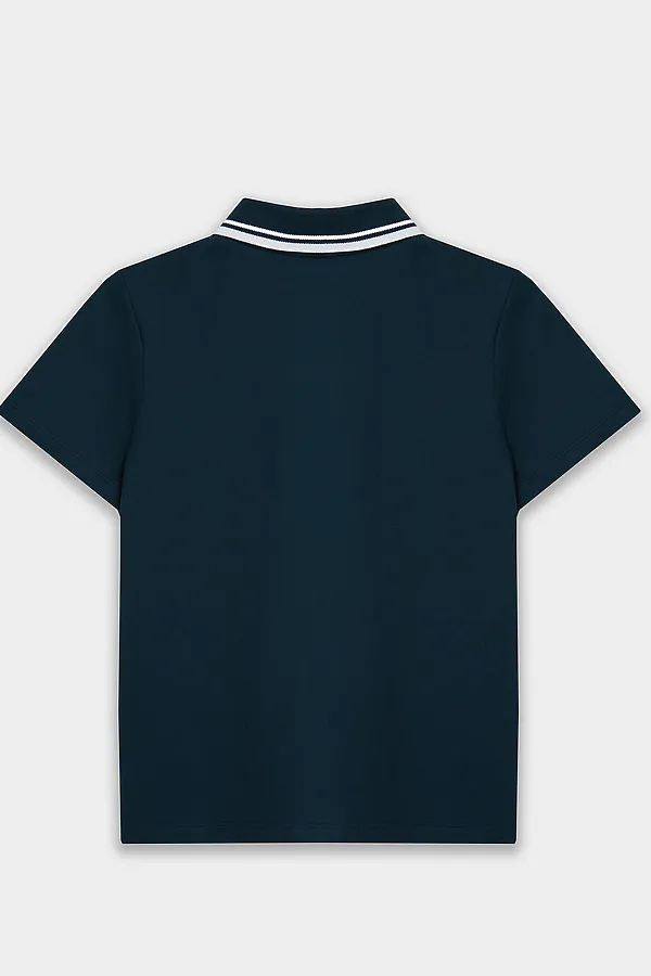 Поло для мальчиков MARK FORMELLE, изумруд - фото 2