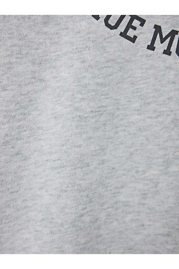 Свитшот для мальчиков MARK FORMELLE, серый меланж 4306-а +печать2 - фото 2