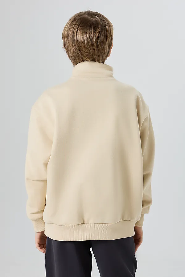 Толстовка для мальчиков MARK FORMELLE, туман +печать - фото 2