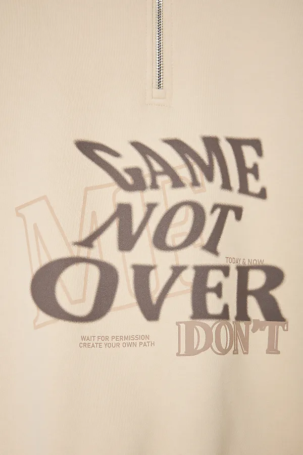 Толстовка для мальчиков MARK FORMELLE, туман +печать - фото 2