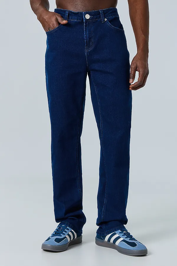Джинсы мужские (осенне-зимний ассортимент) MARK FORMELLE, темно -синий - фото 2