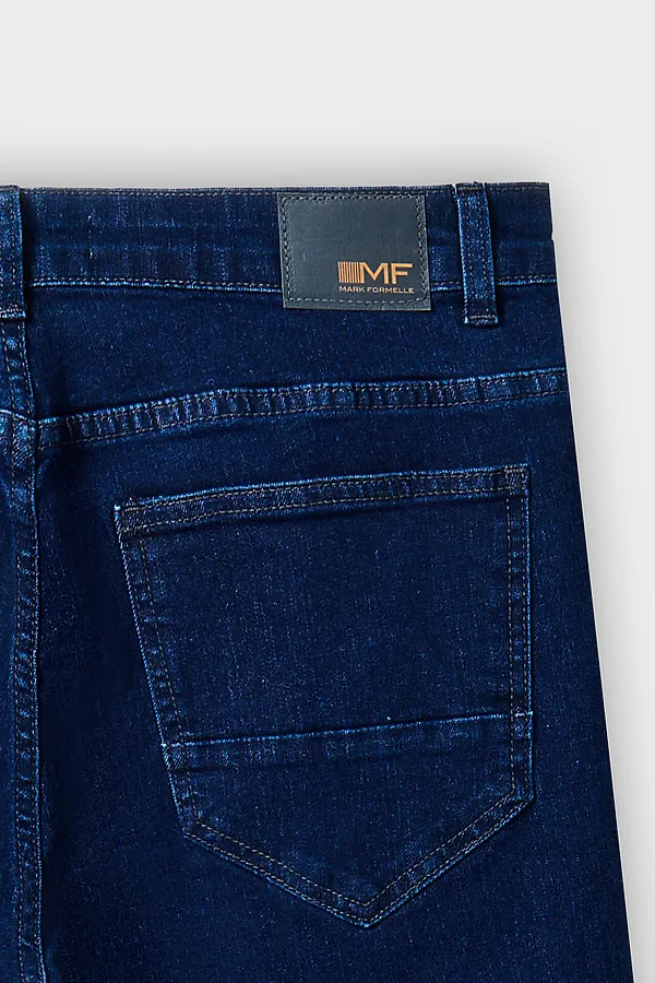 Джинсы мужские (осенне-зимний ассортимент) MARK FORMELLE, темно -синий - фото 2