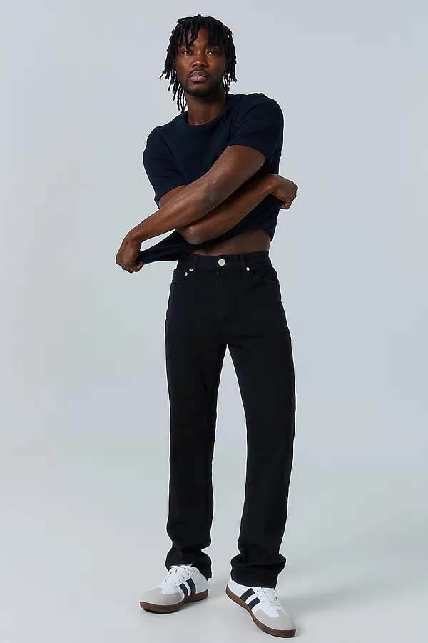 Джинсы мужские (осенне-зимний ассортимент) MARK FORMELLE, черный - фото 2