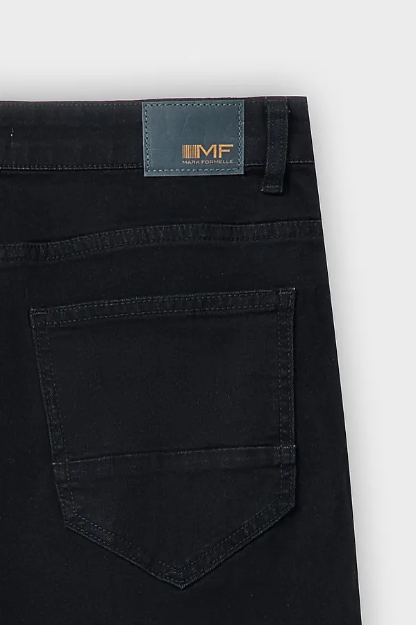 Джинсы мужские (осенне-зимний ассортимент) MARK FORMELLE, черный - фото 2