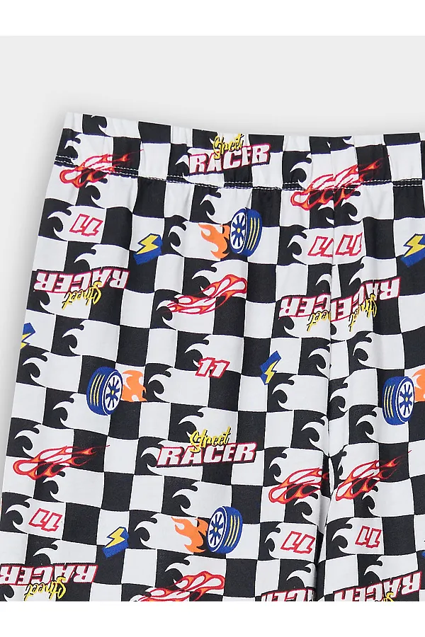 Брюки для мальчиков домашние MARK FORMELLE, гоночная клетка - фото 2