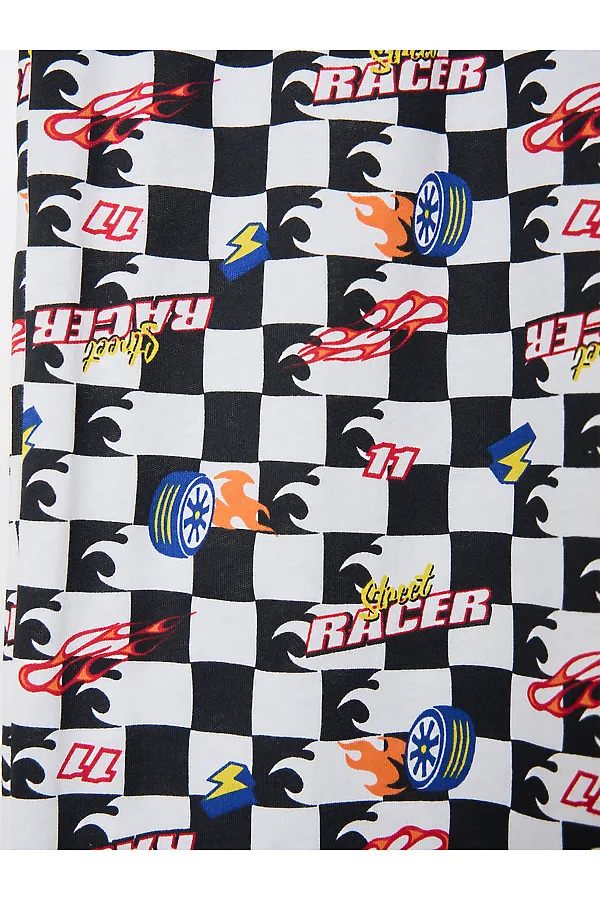 Брюки для мальчиков домашние MARK FORMELLE, гоночная клетка - фото 2