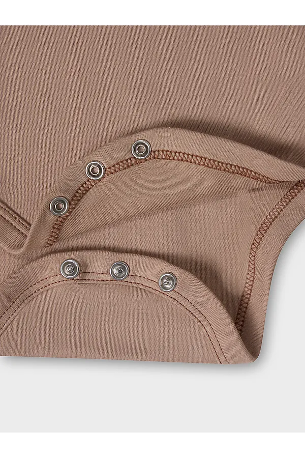 Комплект детский (боди, ползунки) MARK FORMELLE, бежевый +печать - фото 2