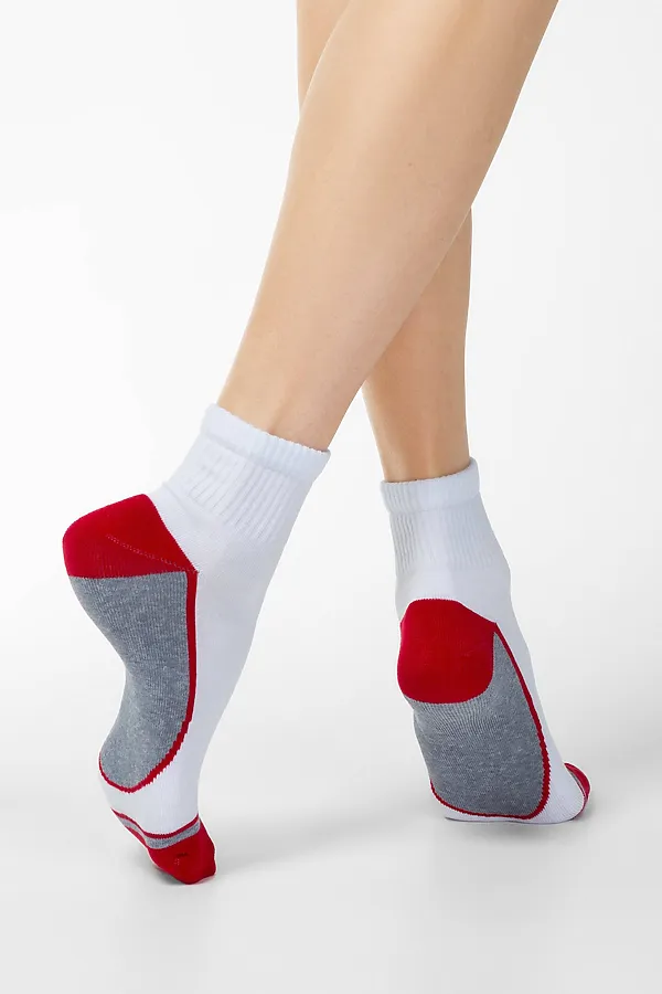 БРЕСТСКИЕ НОСКИ ЖЕНСКИЕ 1320 ACTIVE (махровый след) БРЕСТСКИЕ, белый - фото 2