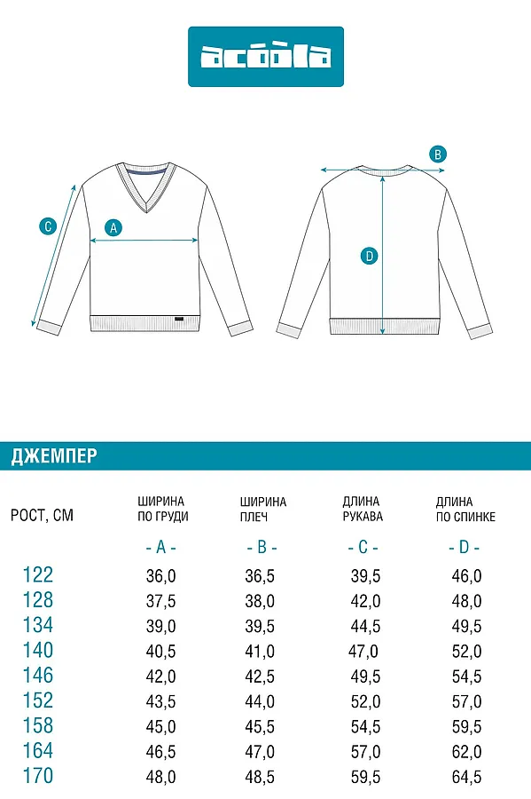 Джемпер ACOOLA, холодный синий - фото 2