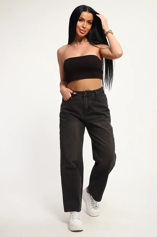 Джинсы 3297 НАТАЛИ, черно-серый - фото 2