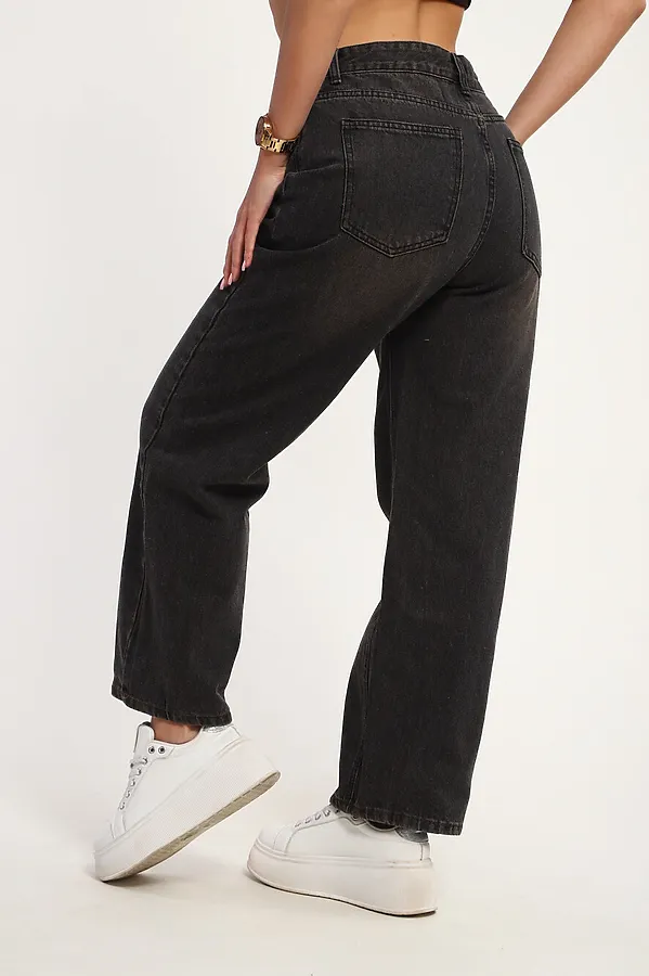 Джинсы 3297 НАТАЛИ, черно-серый - фото 2