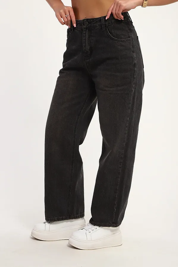 Джинсы 3297 НАТАЛИ, черно-серый - фото 2