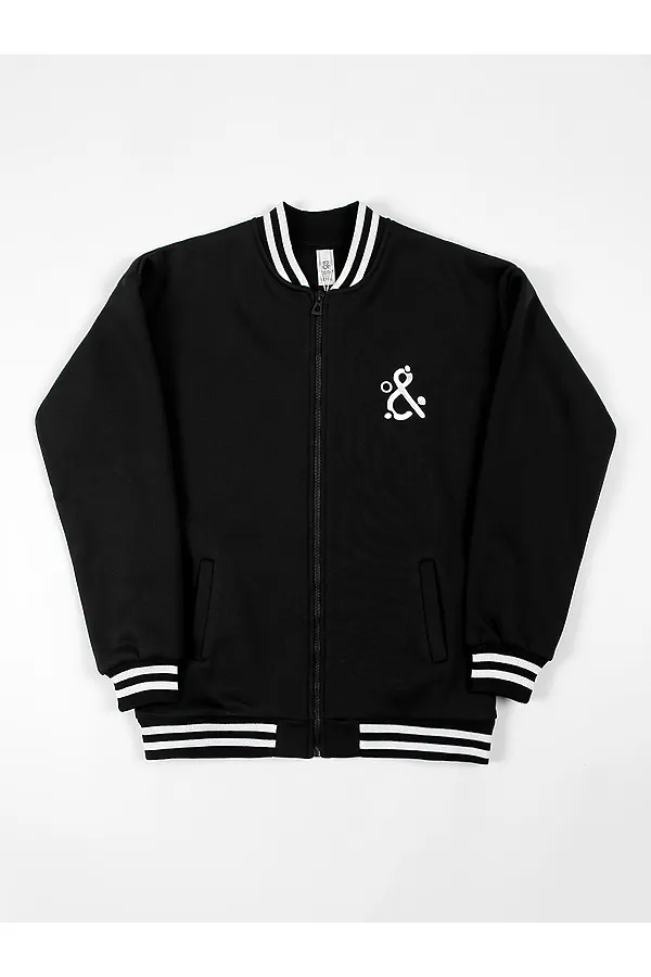 Детский бомбер утепленный на молнии SP2214 НАТАЛИ, черный - фото 2