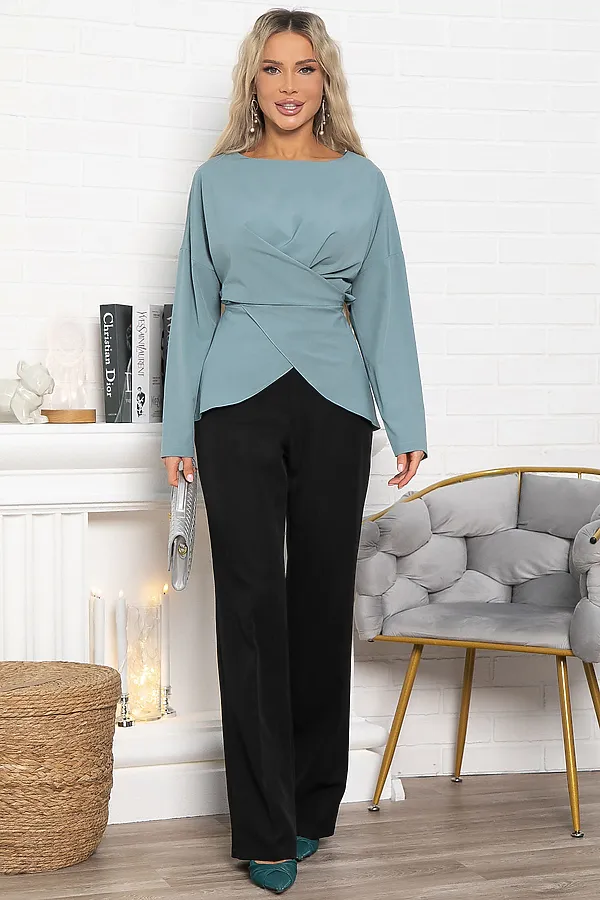 Блуза Леа LADY TAIGA, морская волна - фото 2