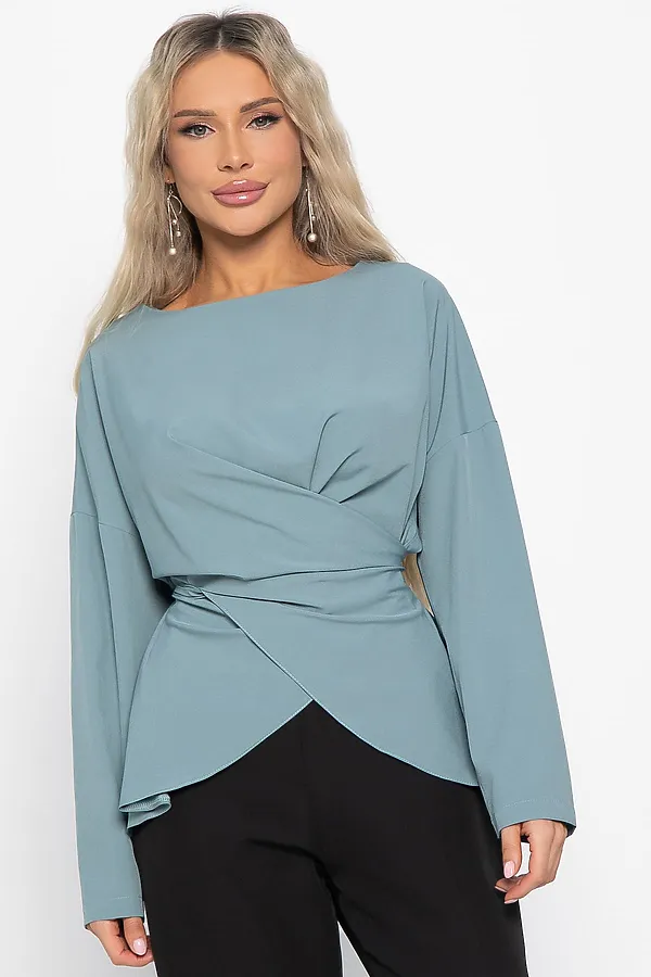 Блуза Леа LADY TAIGA, морская волна - фото 2