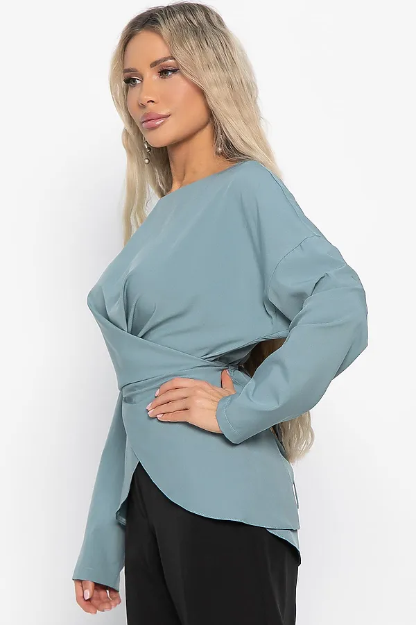 Блуза Леа LADY TAIGA, морская волна - фото 2