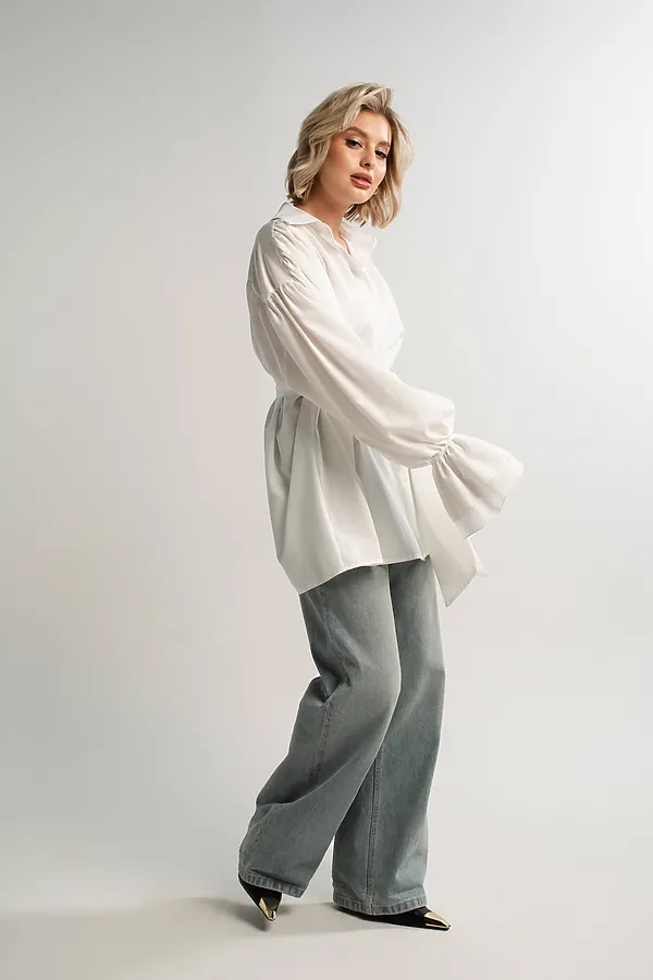 Блуза Присцилла LADY TAIGA, экрю - фото 2