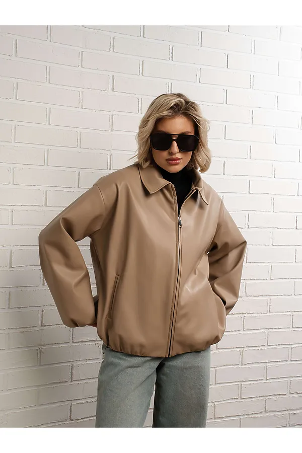 Куртка Поверь в мечту LADY TAIGA, бежевая - фото 2