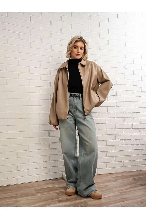 Куртка Поверь в мечту LADY TAIGA, бежевая - фото 2