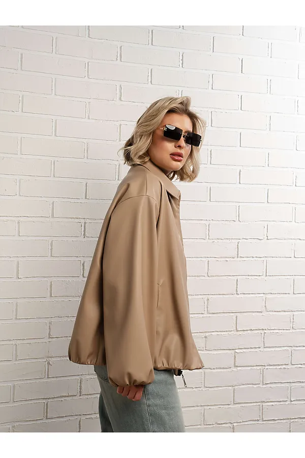 Куртка Поверь в мечту LADY TAIGA, бежевая - фото 2