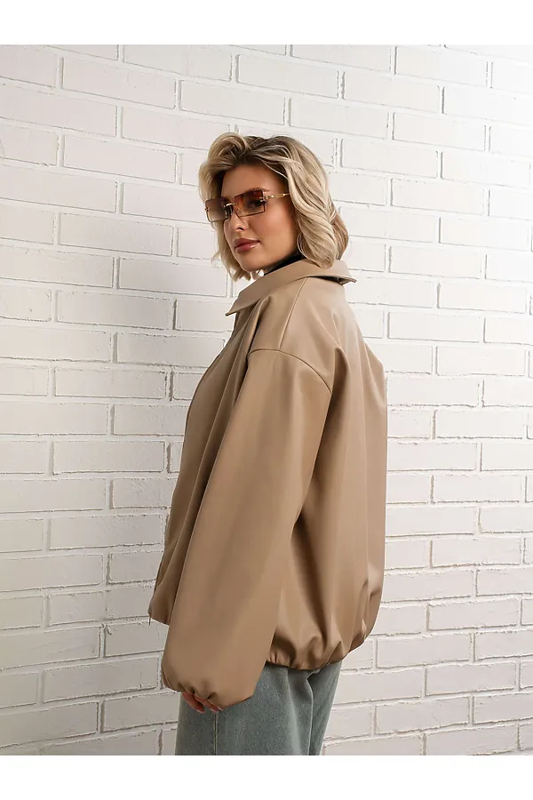 Куртка Поверь в мечту LADY TAIGA, бежевая - фото 2