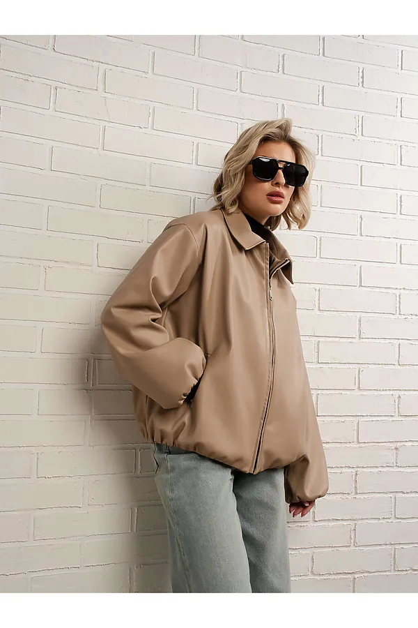 Куртка Поверь в мечту LADY TAIGA, бежевая - фото 2