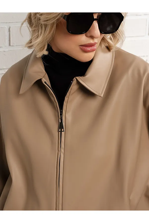 Куртка Поверь в мечту LADY TAIGA, бежевая - фото 2