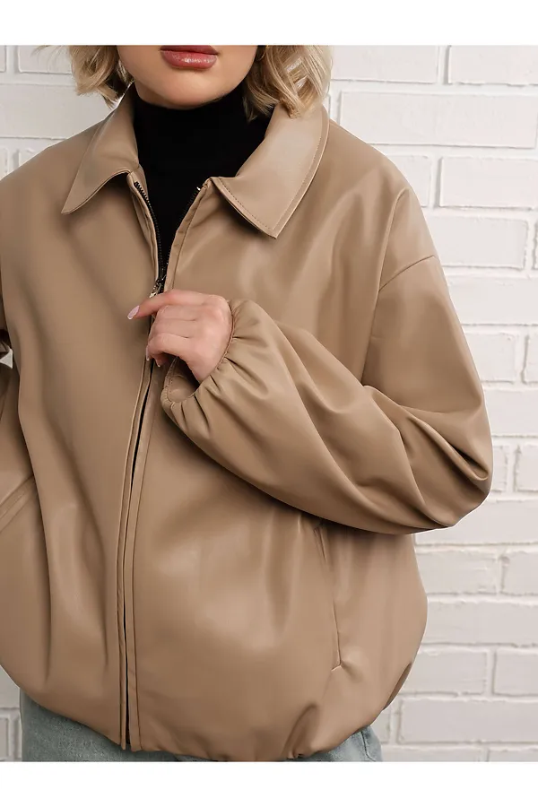 Куртка Поверь в мечту LADY TAIGA, бежевая - фото 2