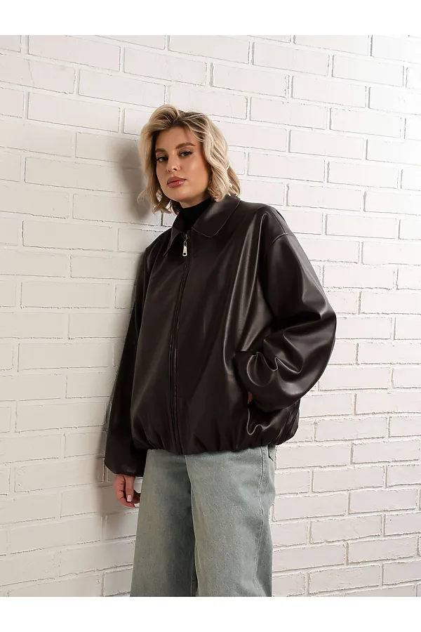 Куртка Поверь в мечту LADY TAIGA, коричневая - фото 2