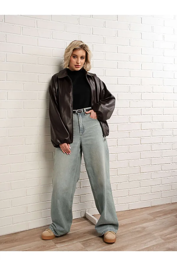 Куртка Поверь в мечту LADY TAIGA, коричневая - фото 2