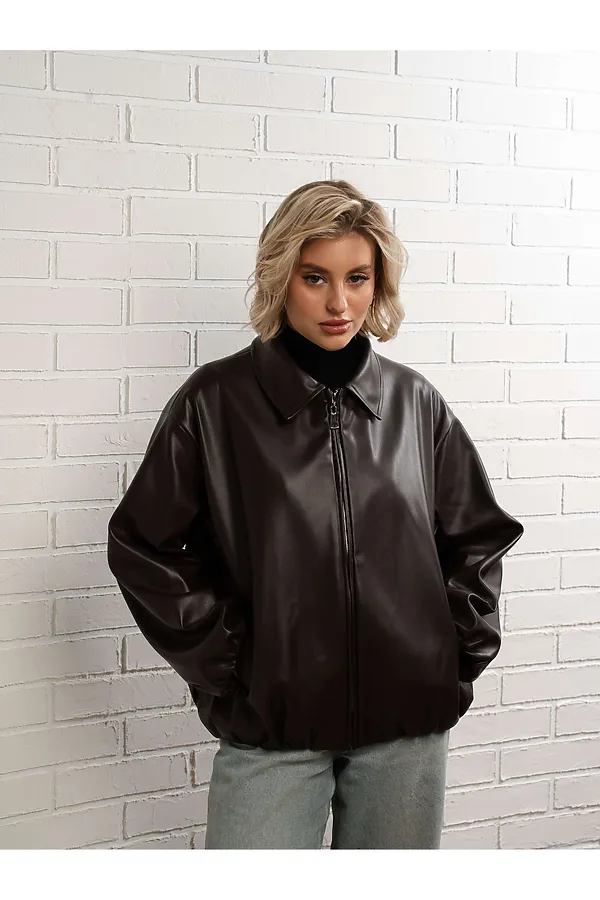 Куртка Поверь в мечту LADY TAIGA, коричневая - фото 2