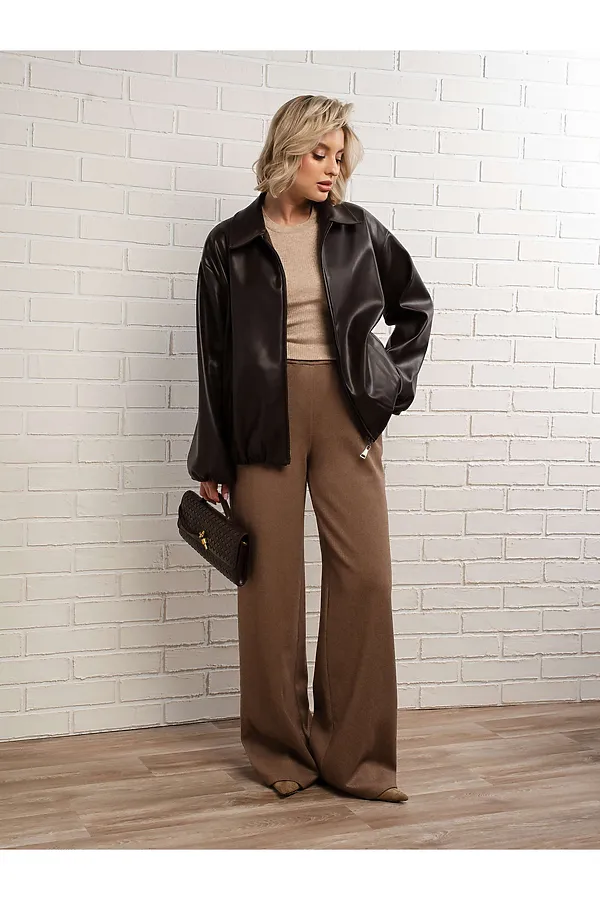 Куртка Поверь в мечту LADY TAIGA, коричневая - фото 2