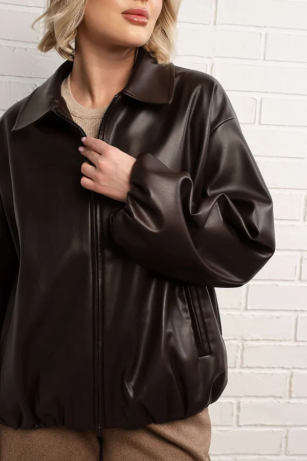 Куртка Поверь в мечту LADY TAIGA, коричневая - фото 2