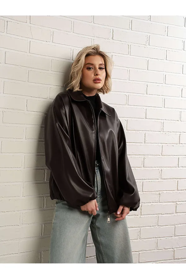 Куртка Поверь в мечту LADY TAIGA, коричневая - фото 2